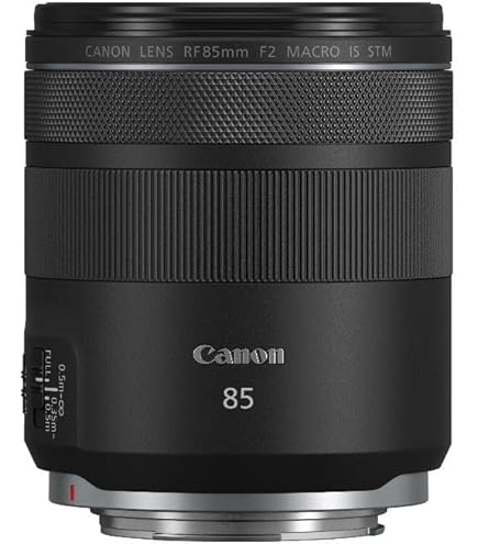 CANON RF 85mm F2 MACRO IS STM 美品 Amazon.com : Canon RF 85mm F2 Macro is STM, Compact Medium